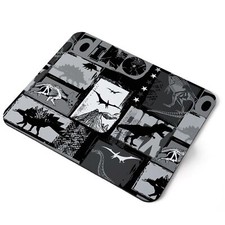 Mouse Mat Pad - BW - Comic Book Dinosaurs Boys Son Laptop PC Desk Office #41042