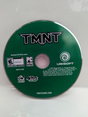 TMNT Teenage Mutant Ninja Turtles (PC, 2007) PC DVD-ROM Ubisoft Game Works