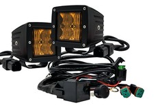 Amber Led Pod Ditch Fog Dust Light Kit Flood Beam Harness Offroad Truck X3 Utv Amber Led Pod Ditch Fog Dust Light Kit Flood Beam Harness Offroad Truck X3 Utv