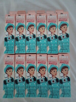12 PC  LOT The Pore  fessional Pore Minimizing #5 Makeup .5 Oz Full Size