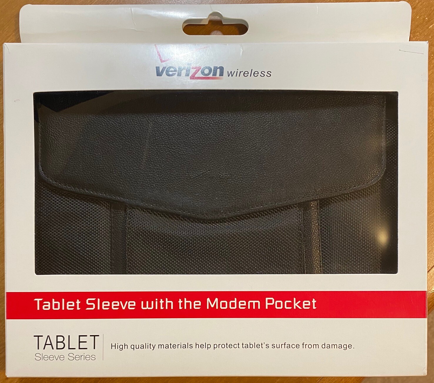 Verizon Wireless Tablet Sleeve With Built-In Modem Pocket-image