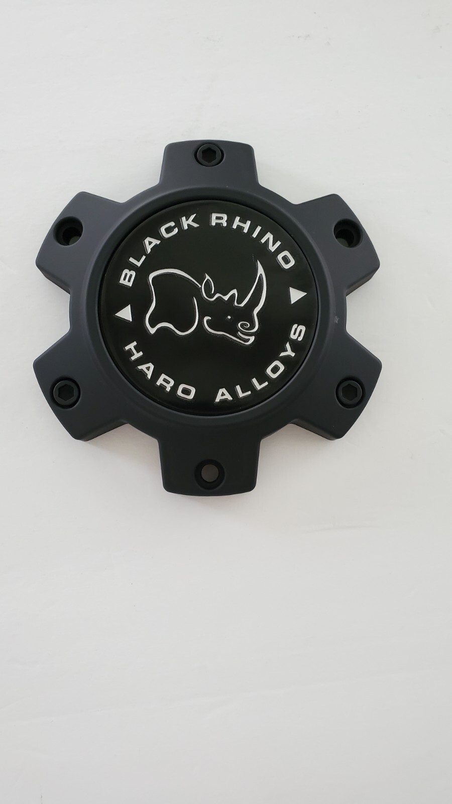 Black Rhino HAKA wheel rim matte black center cap 6 lug 6X135/139.7 C ...