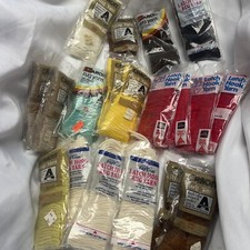 Columbia Minerva Latch Hook Rug Yarn Vintage Lot 19 Packages Various Colors