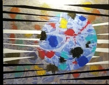 New Original acrylic/canvas Artwork By Artist