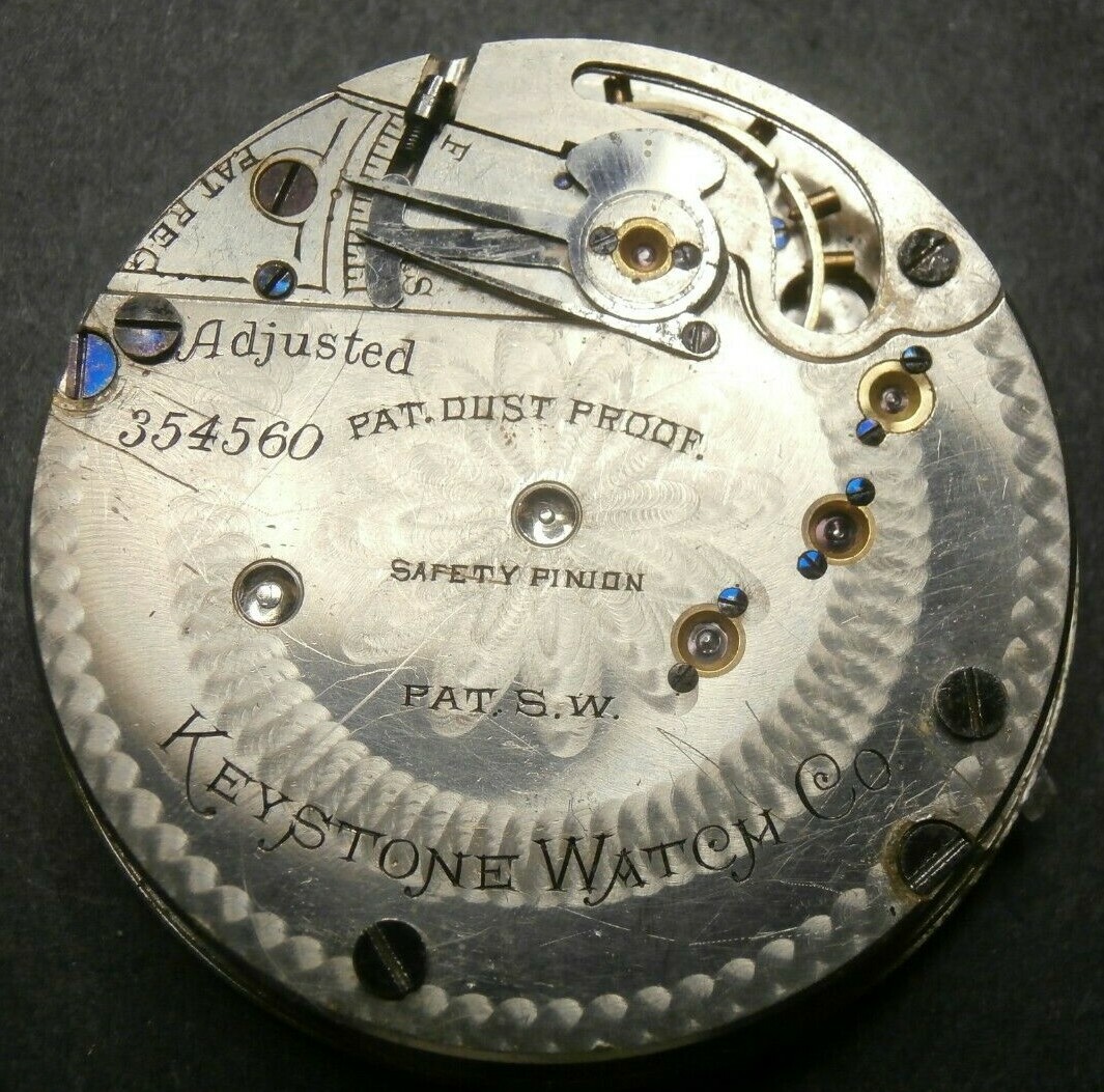 Lancaster Watch Co. Grade Keystone Watch Co. Pocket Watch image 1