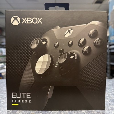 MICROSOFT XBOX ELITE SERIES 2 WIRELESS CONTROLLER (BLACK) BRAND NEW SEALED.