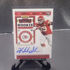 2019 Panini Contenders Khalen Saunders Rookie Ticket Auto Autograph