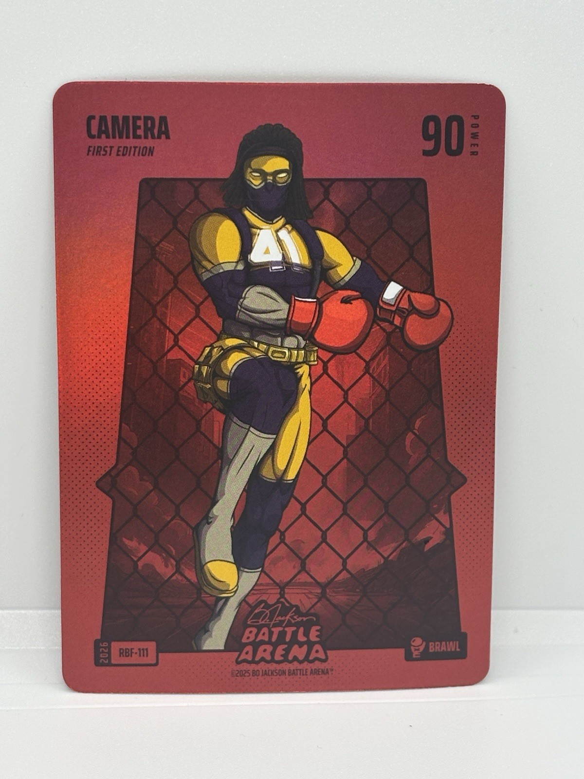 2026 Bo Jackson Battle Arena 1st Ed. Camera Red Battlefoil #RBF-111