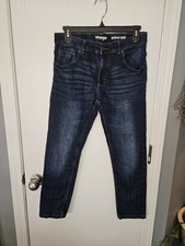 Boys Wrangler regular taperBrand 12 Husky Dark Wash with Adjustable Waist Jeans