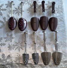 VTG Lot 9 Shu-Tree Shoe Stretchers Adjustable Plastic Shoe  Ekco Metal USA