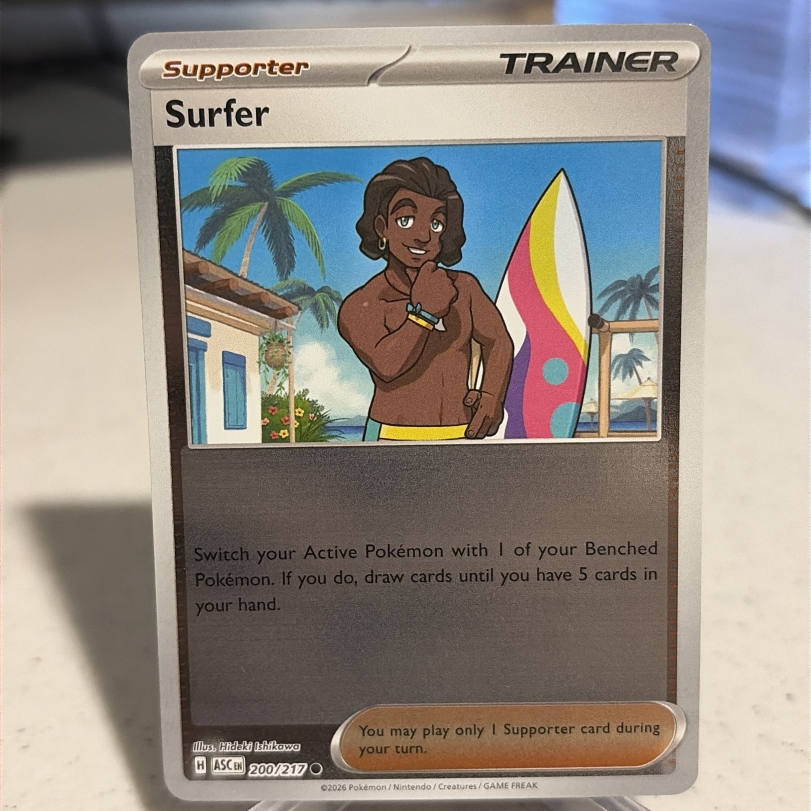 Surfer 200/217 Ascended Heroes Reverse Holo Pokémon TCG NM