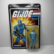 Super7 G.I. Joe Snake Eyes Action Figure Wave 2 - ReAction Secret Service New