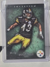 2012 Topps Inception Green /75 Troy Polamalu #90 HOF 