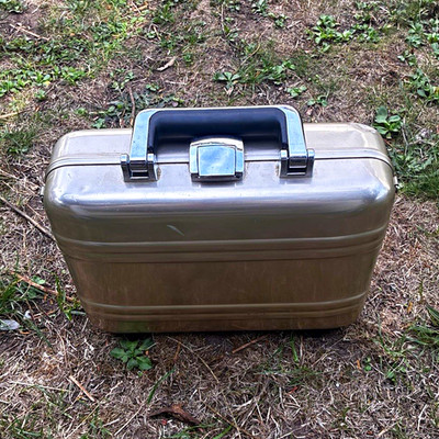 Vintage ZERO HALLIBURTON Aluminium-Koffer   Retro Reisekoffer / Aktenkoffer