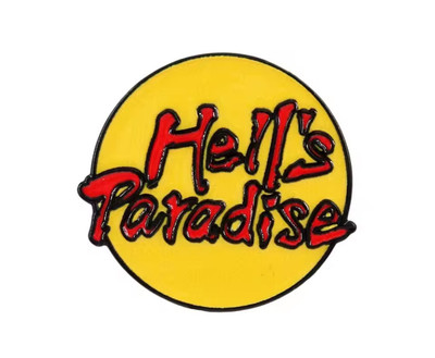 Hell's Paradise Jigokuraku Metall Emaille Pin Anstecker Japanisch Manga Anime