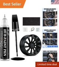 Full Matte Black Rim Repair Kit Wheel Paint And Rim Paint Touch Up Pen For C... Full Matte Black Rim Repair Kit Wheel Paint And Rim Paint Touch Up Pen For C...