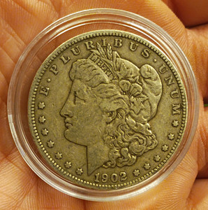 1902 Morgan Silver Dollar $1 Silver Business Strike Philadelphia KM#110