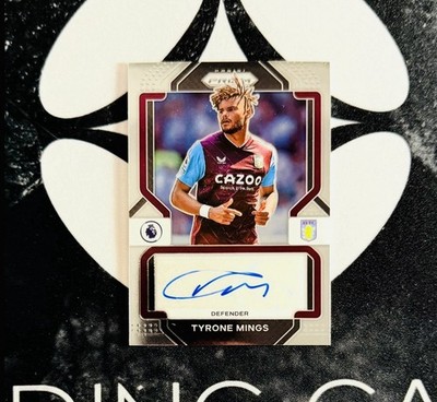 2022-23 Panini Prizm Premier League - Tyrone Mings Autograph S-TMG - Aston Villa