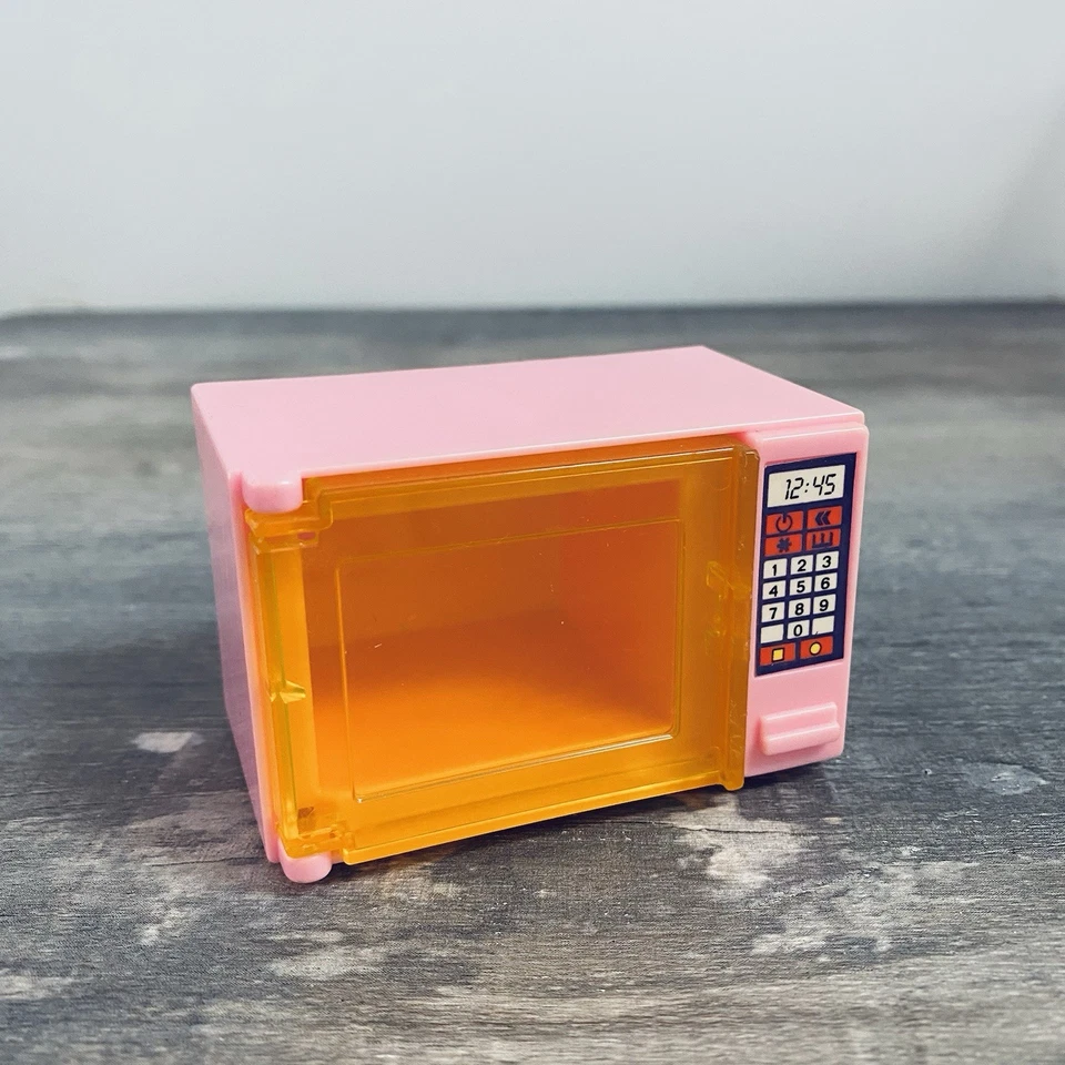 Barbie Dreamhouse 1988 Arco Mattel vintage microondas rosa Foto 4 de 4