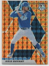 Kris Bryant 2021 Panini Mosaic Mosaic Reactive Orange #69  Chicago Cubs