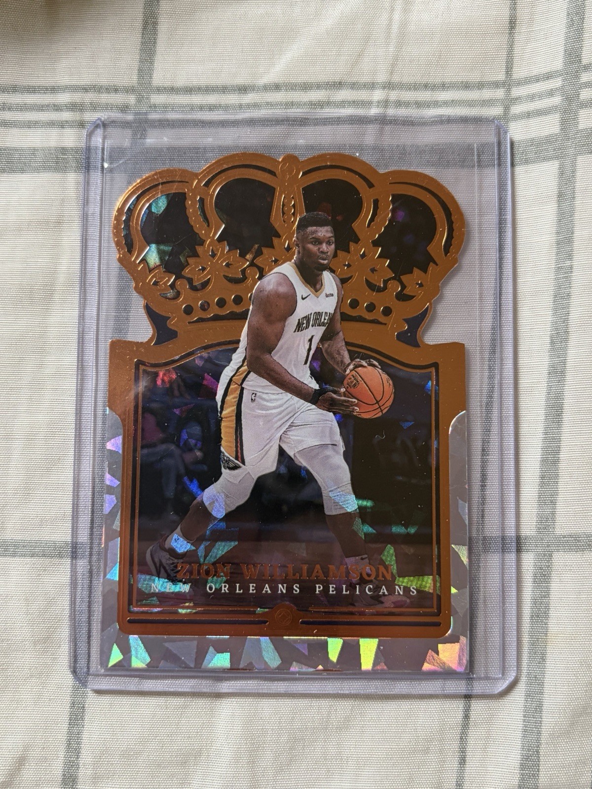 2021-22 Panini Crown Royale - Zion Williamson #44 Crystal