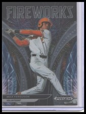 2021 Panini Prizm Draft Picks #F-MF Max Ferguson Fireworks