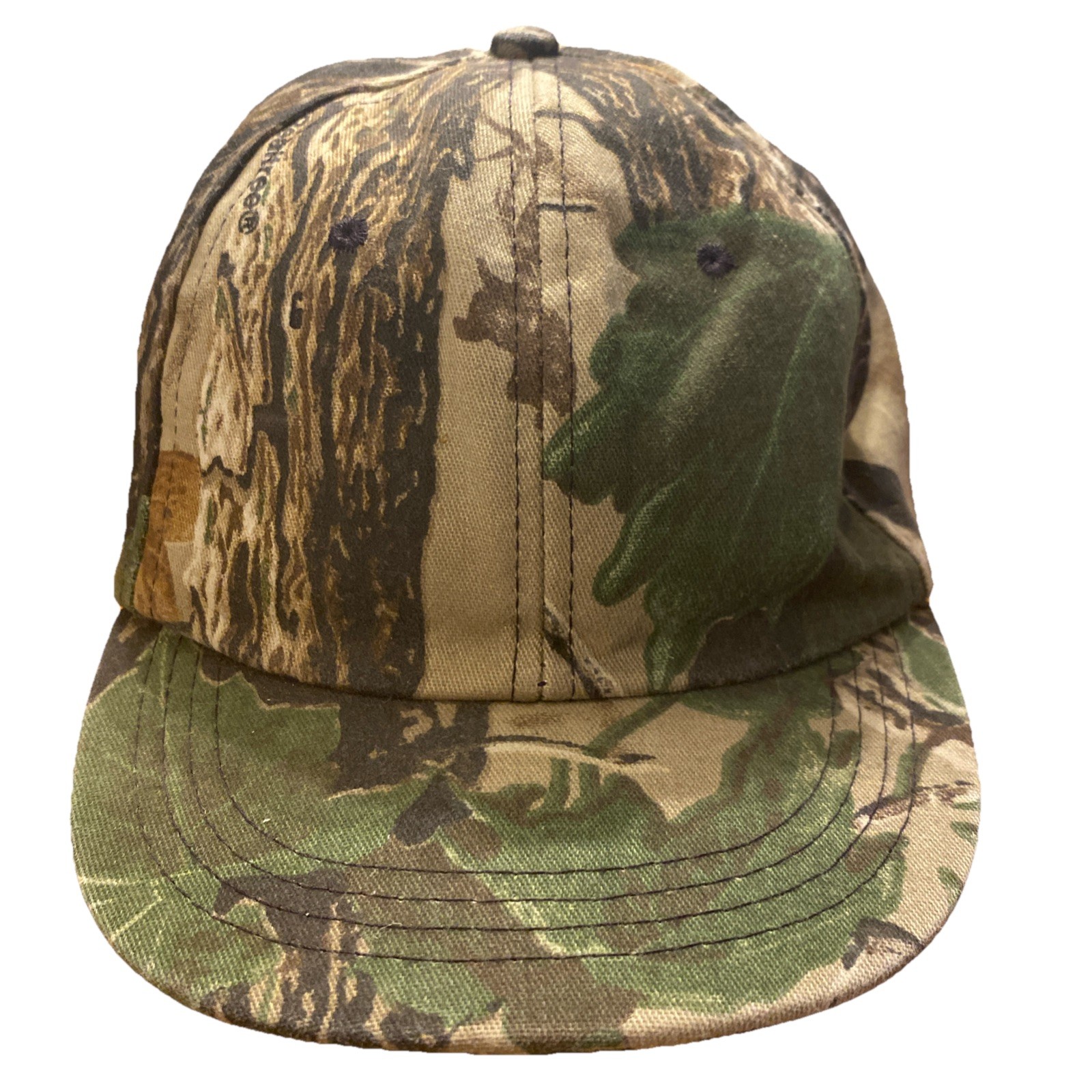 Vintage Realtree Camo SnapBack Hat Made In USA
