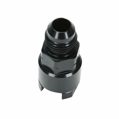 AN6 Fuel Adapter Fitting to 3/8 FOR GM Quick Connect LS With Clip Female Black