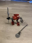 LEGO BIONICLE: Rahaga Norik (4877), 100% Complete, includes red spinner