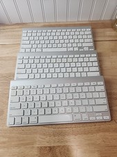 Lot Of 3 Apple A1314 Bluetooth Wireless Magic Keyboard Genuine OEM PARTS 