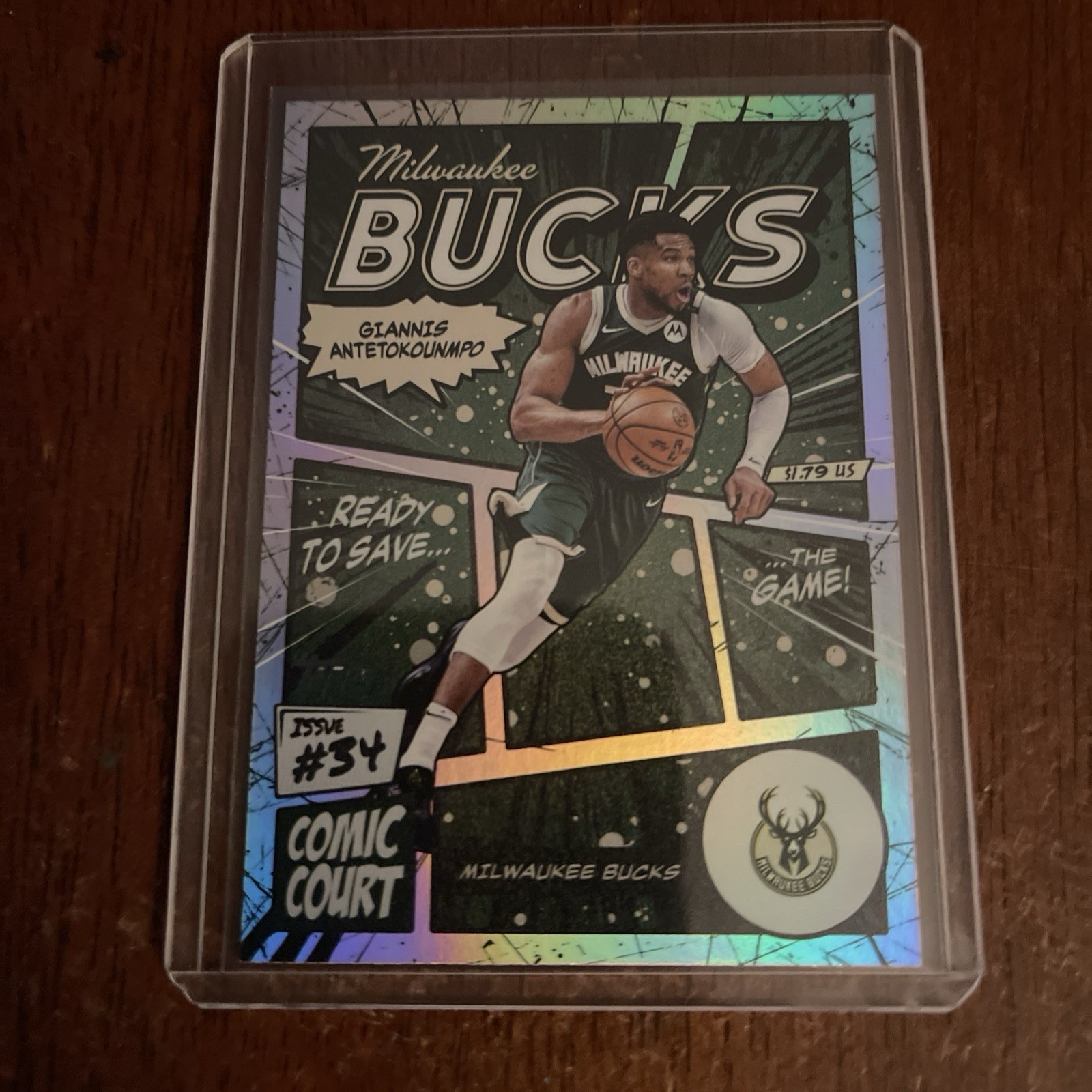 2025/26 Topps Basketball Giannis Antetokounmpo Comic Court #CC-3 SSP CASE HIT!