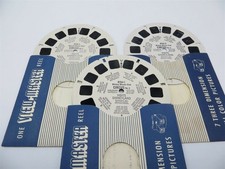 View-Master Reels 856-A-B-C, Mickey Mouse Club Circus Visits Disneyland, 3 Reels
