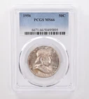 1956 Franklin Half Dollar MS66 PCGS Beautiful Tone *9968
