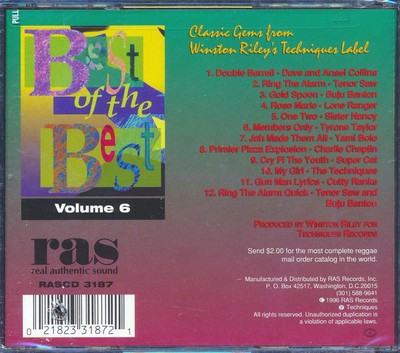 The Best of the Best, Vol. 6 by Various Artists (CD, Ras