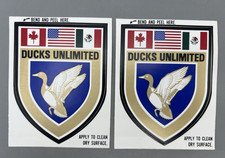 Vintage 1990s Ducks Unlimited Sticker Sponsor Decals