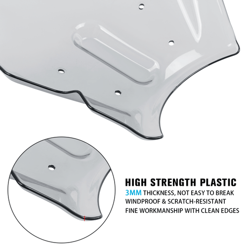 Windshield Windscreen Fairing Screen For Honda CBR650 2019-2023 CB1000R 2018-20 - Picture 4 of 9