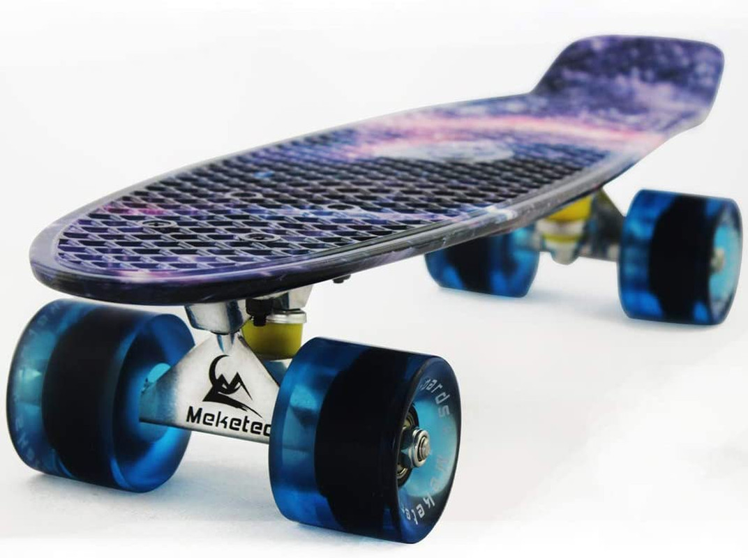 S Complete 22 Inch Mini Cruiser Retro Skateboard For Kids Bo