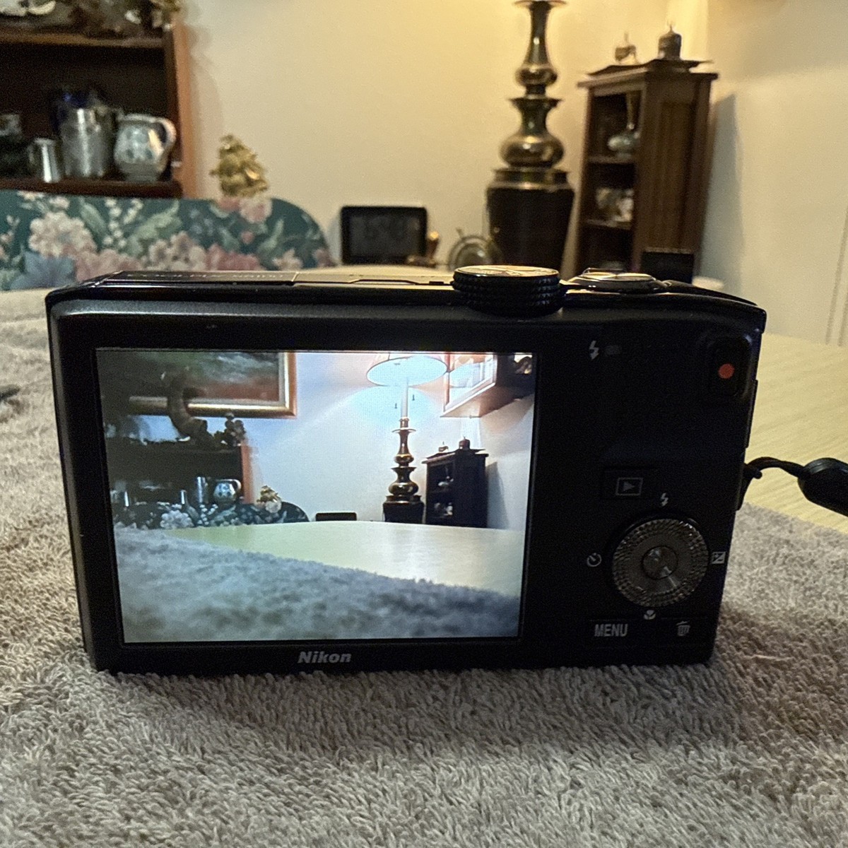 Nikon COOLPIX S8100 12.1MP Digital Camera - Red for sale