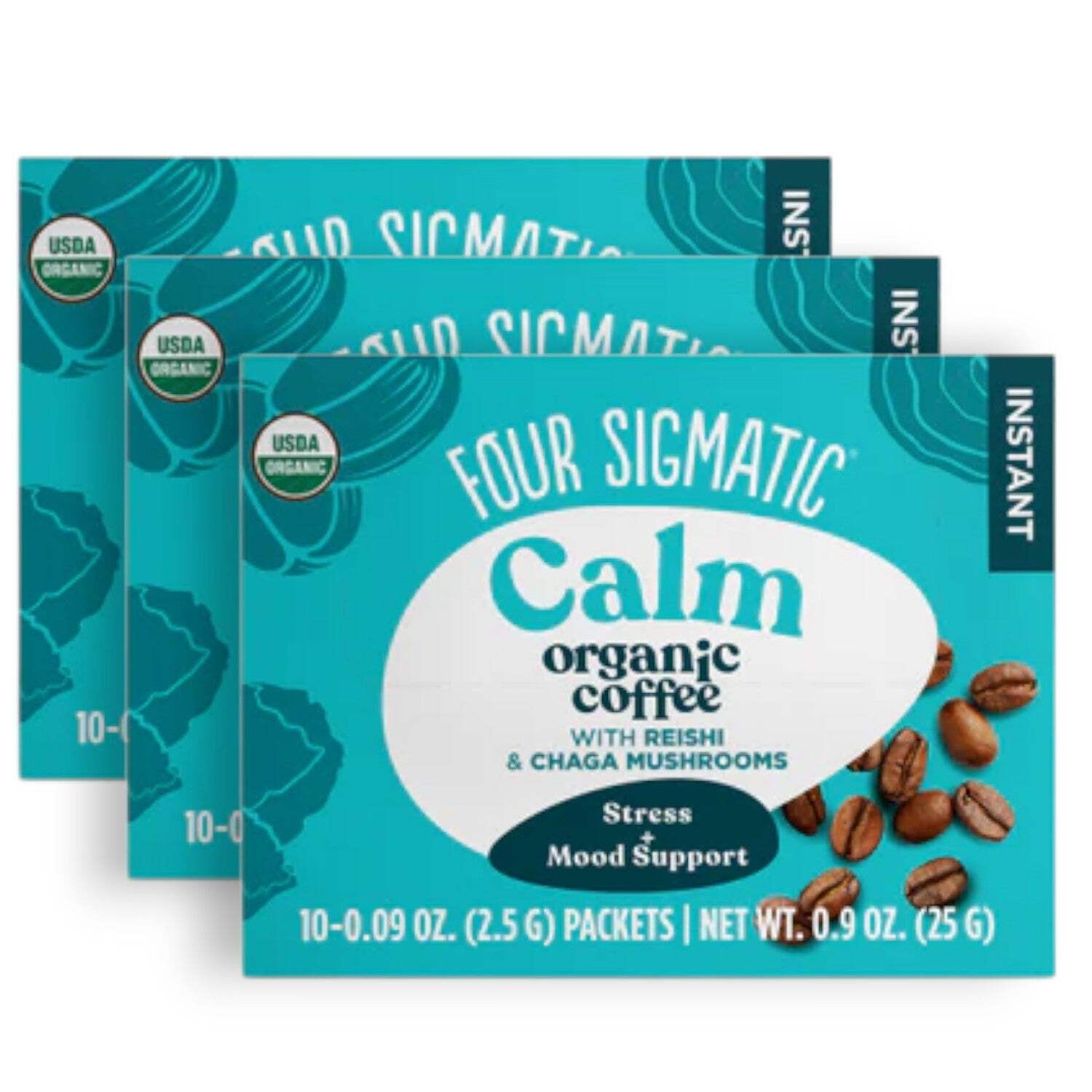 Four Sigmatic USDA Organic Adaptogens Coffee with Ashwagandha & Eleuthero 25g