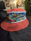 Vintage Viva Las Vegas Bucket Hat Red And White  — photo 2