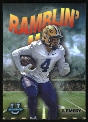 2022 Bowman U Chrome Ramblin' Man John Emery #RM-7 LSU Tigers