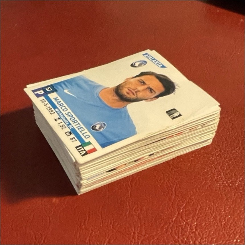Panini Calciatori 2015-2016 Serie A Lotto 70 figurine