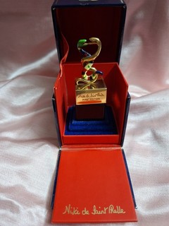 ancien Flacon de parfum SERPENTS de NIKI DE SAINT PHALLE Parfum D’origine 7 ML..