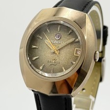 RADO Balboa V ottimo orologio da polso automatico 35,3 mm metallo duro taglio vetro data uomo