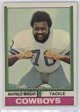 1974 Topps Rayfield Wright #54 HOF 17qs