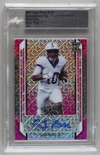 2021 Leaf Metal Draft Pre-Production Proof Pink Mojo 1/1 Asim Rose Jr Auto 0c6