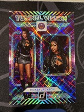 Rickea Jackson 2025 Donruss WNBA Tunnel Vision Diamond Parallel Insert Card #12