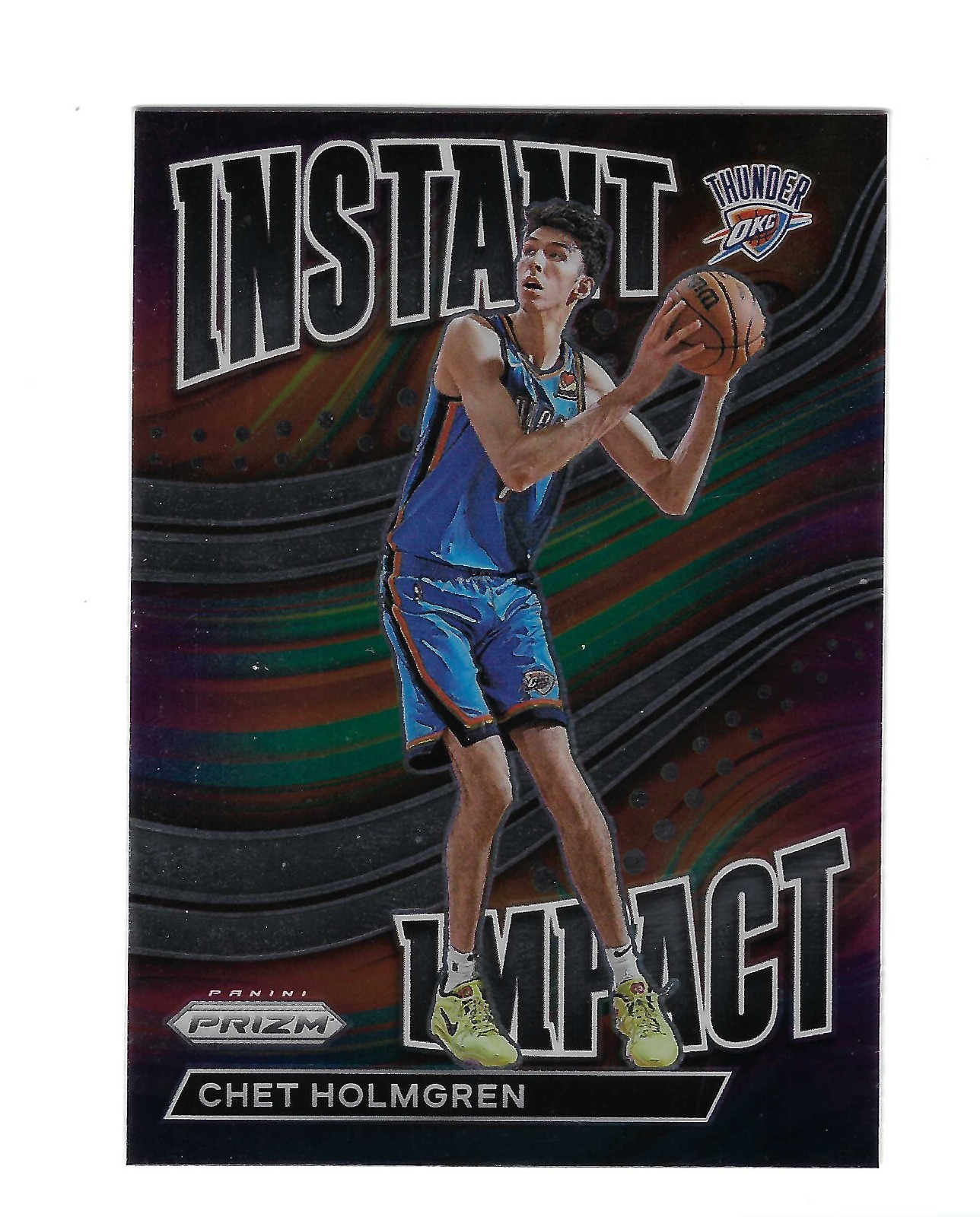 CHET HOLMGREN 2022-23 PANINI PRIZM " INSTANT IMPACT " ROOKIE RC #2 $20.00 MINT