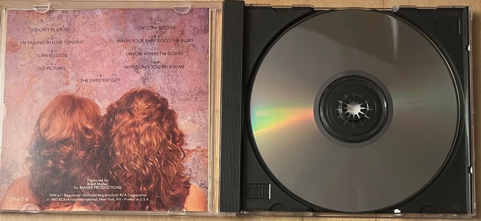 Heartland by The Judds (CD, Album, 1987, RCA/Curb Records) - Image 3 of 4