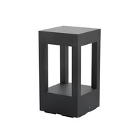 LED Wegeleuchte Schwarz Aluminium 20 Cm IP65 3000 K AußEn Deko Stehlampe Garten